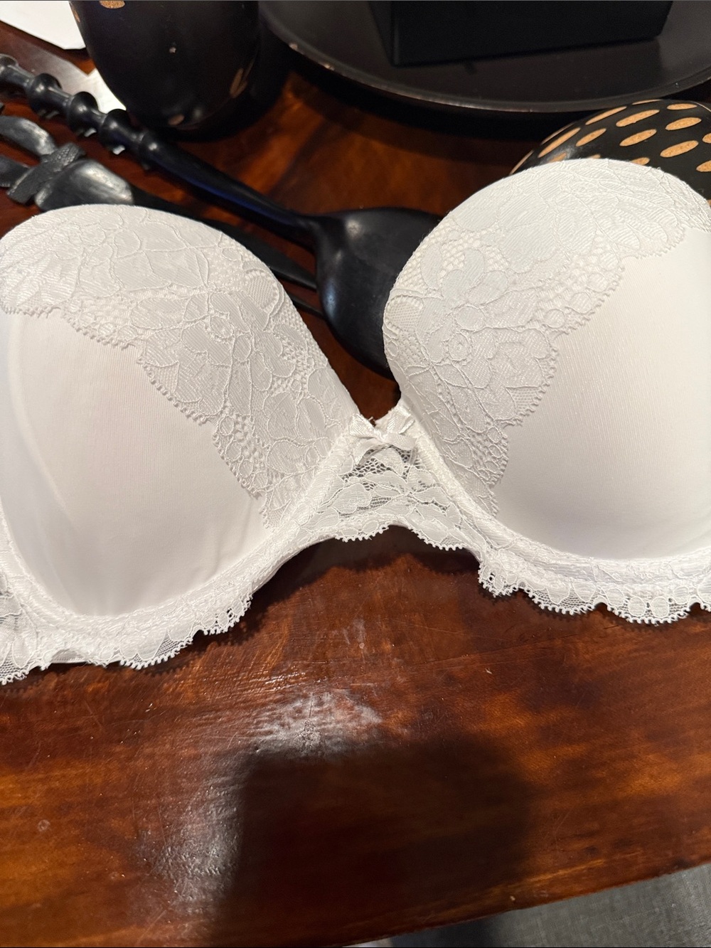 Marilyn Monroe White Bra 36C